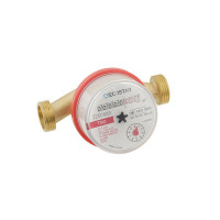 Лічильник гарячої/холодної води ECOSTAR DN15 1/2" L110 E-C 2.5 Арт.74160