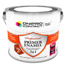 Краска-грунт 0,9 кг синяя 3в1 Днепр Контакт Арт.ГЕ-001