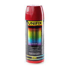 Емаль універсальна акрилова RAL3011 вишневий глянець 400мл UNIFIX Арт.951038