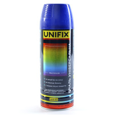 Емаль універсальна акрилова RAL5002 синій ультрамарин глянець 400мл UNIFIX Арт.951022