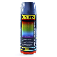 Емаль універсальна акрилова RAL5005 синій сигнальний глянець 400мл UNIFIX Арт.951023