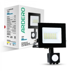 Прожектор світлодіодний Ardero LL-2020ARD 20W 1600Lm 6500K Арт.04503