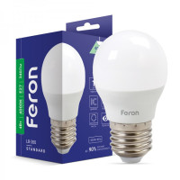 Светодиодная лампа Feron LB-380 4Вт E27 4000K Арт.4915