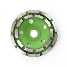 Чаша алмазная шлифовальная 125мм 16-18% Сегмент двухрядный APRO Арт.830510