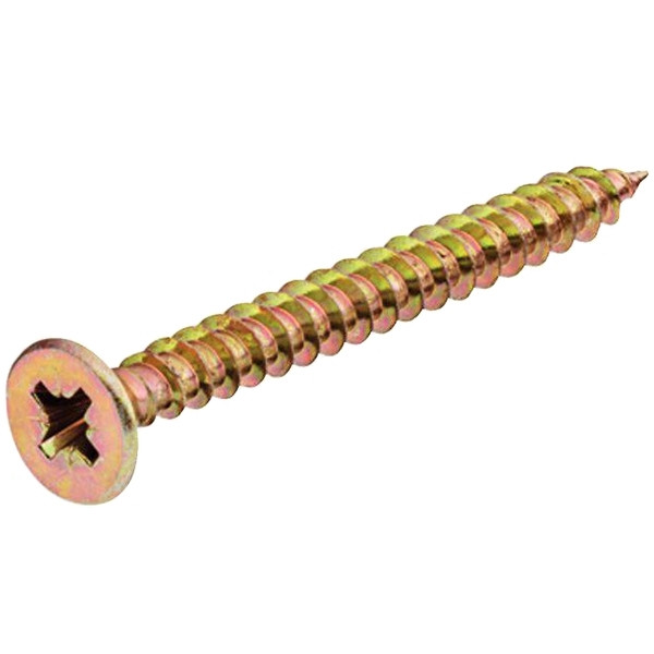 Шуруп універсальний (потай) 6*90 жовтий Арт.004914