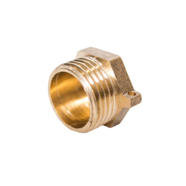 Латунь заглушка НР 15*1/2" Арт.17045