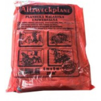 Плівка захисна 4*5м 40мк червона Allzweckplane Арт.006461