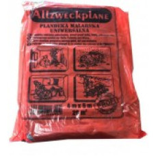 Плівка захисна 4*5м 40мк червона Allzweckplane Арт.006461