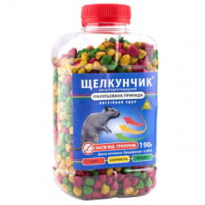 Засіб для знищення гризунів Щелкунчик 190г гранули Арт.AG-5548