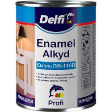 Краска алкидная ПФ-115П 2,8кг голубая Delfi Арт.000088