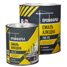 Емаль ПФ-115 зелена 2,8кг ПромФарба Арт.84854