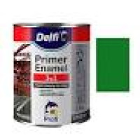 Фарба-Грунт 3в1 зелена 2,8кг Delfi Арт.000099