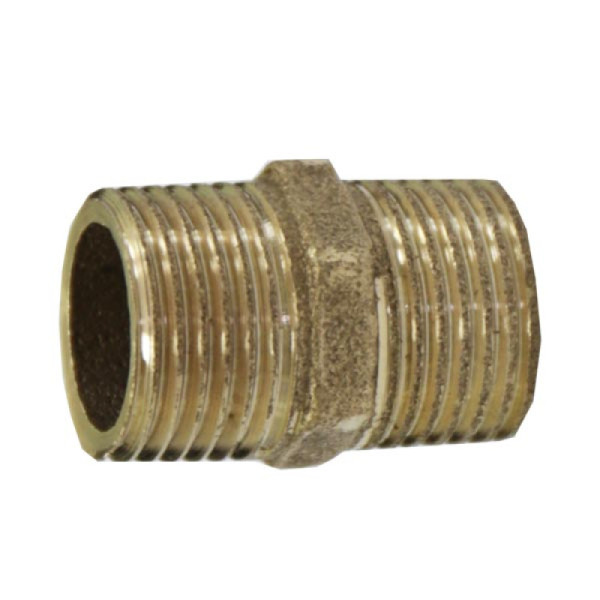 Латунь Ніпель НР-НР 15*1/2" подовжений Арт.86521