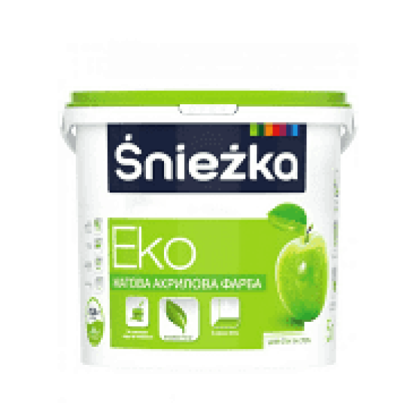 Снежка Эко акриловая для стен и потолков, 5л Арт.000424