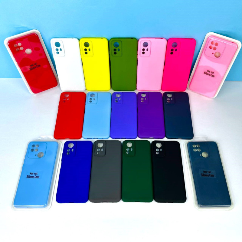 Чехол накладка Silicone Case Cover (No Logo) Box Xiaomi Redmi 12 4G-Redmi 12 5G Арт.43769
