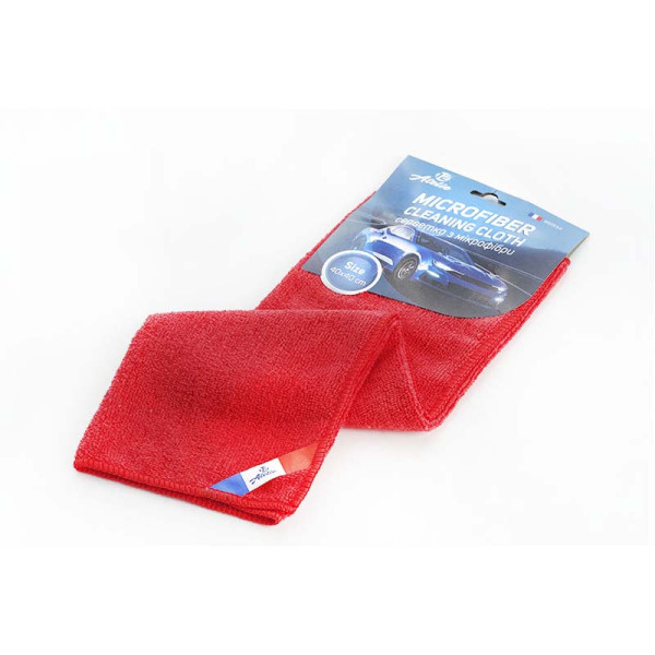 Серветка з мікрофібри 40х40 червона Арт.951534
