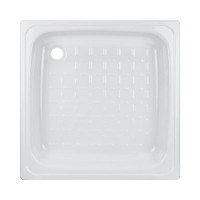 Душ піддон 80х80 квадрат сталь AquaStream Арт.16226