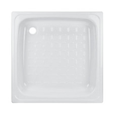 Душ піддон 80х80 квадрат сталь AquaStream Арт.16226