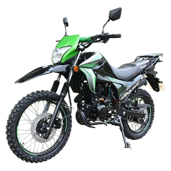 Мотоцикл SP200D-5B (Зелений з чорним) SPARK Арт.193570