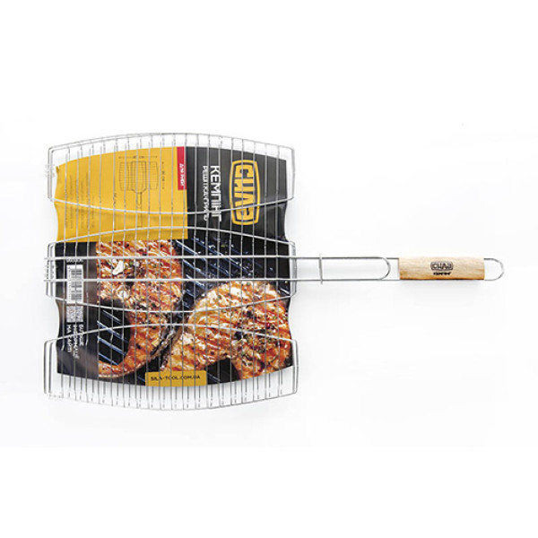 Решітка-гриль для риби потрійна (66х40х36см) СИЛА Арт.960406