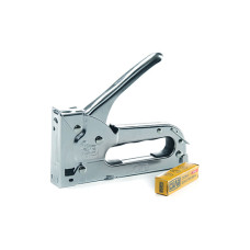 Степлер пружинний для скоби 4-8 мм сталевий корпус СИЛА Арт.680254