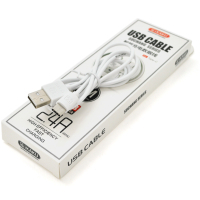 Кабель USB 2.0 AM to Lightning 1.0m KSC-060 SUCHANG White 2.4А iKAKU Арт.KSC-060-L
