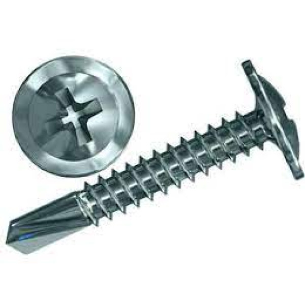 Саморіз блістер 4,2х32 50шт з пресшайбою зі свердлом Арт.0109084005