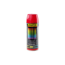 Емаль універсальна акрилова Червоний сигнальний 400мл UNIFIX Арт.951018