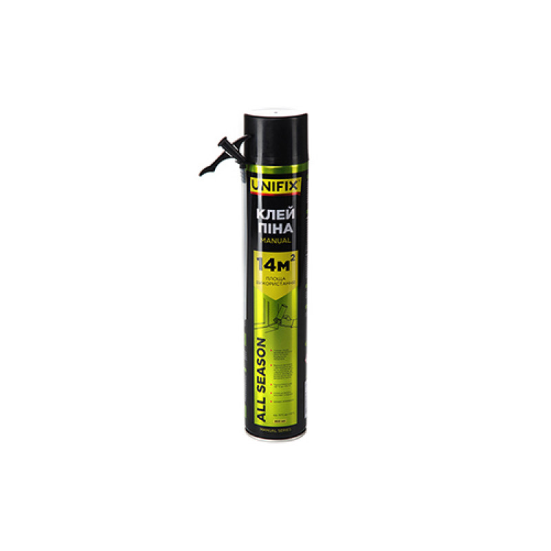 Пена-клей ручная 850мл 14м² UNIFIX
