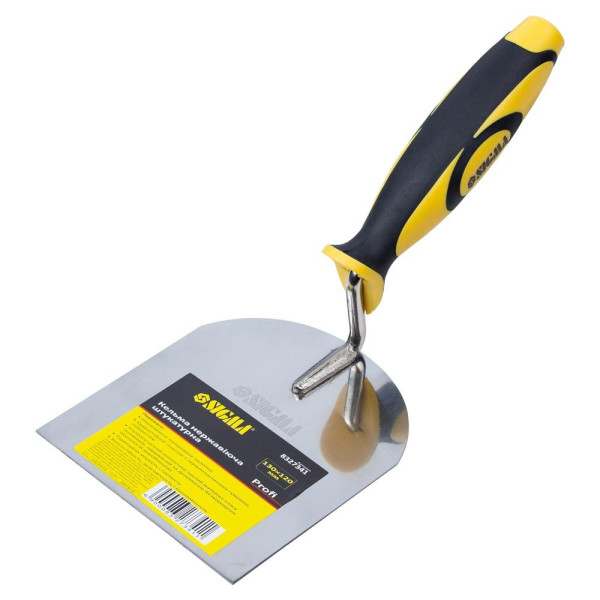 Кельма нержавіюча штукатурна 130х120мм  Арт.19-4194