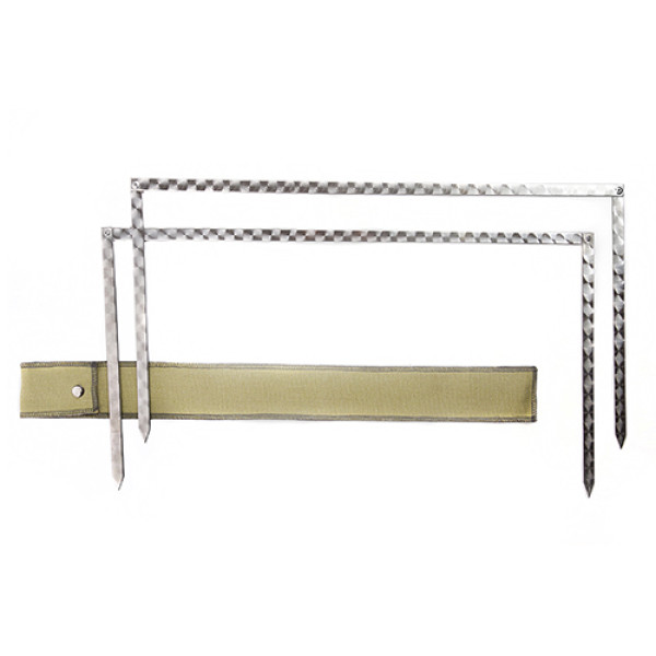 Мангал-рамка (підставка для шампурів) 62х31х1,5см, з нержавіючої сталі 3мм, з чохлом СИЛА Арт.960116