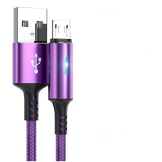 Кабель типу C з LED-підсвічуванням для швидкої зарядки Арт.01166