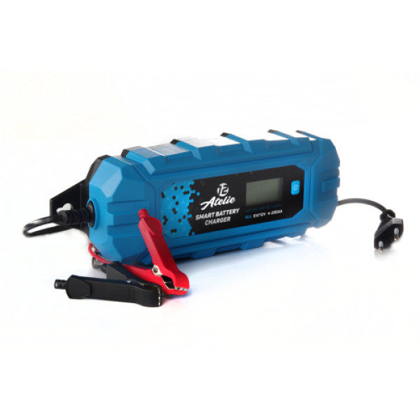 Пристрій зарядний 10А 12В цифровий імпульсний Atelie Арт.900222