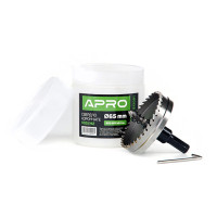 Свердло корончасте HSS/M2 65мм APRO Арт.812081