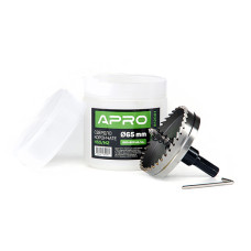 Сверло корончатое HSS/M2 65мм APRO Арт.812081