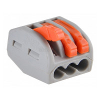 Клема з'єднувальна СМК-413 сіра Арт.04539