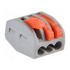 Клема з'єднувальна СМК-413 сіра Арт.04539