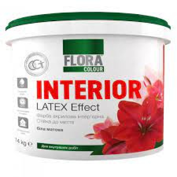Водоемульсійна FLORA COLOUR акрилова, 14кг