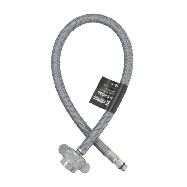 Подвод гибкий для воды М10х1/2, 0,6м.длинная игла Арт.83749