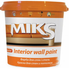 Водоемульсійна MIKS Color мат білий 1,4 кг Арт.002453