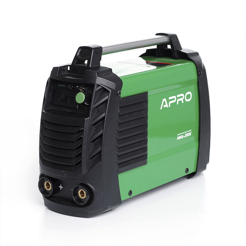 Зварювальний апарат інверторний APRO MMA-280, ел.5мм, + набір кабелів Арт.894511