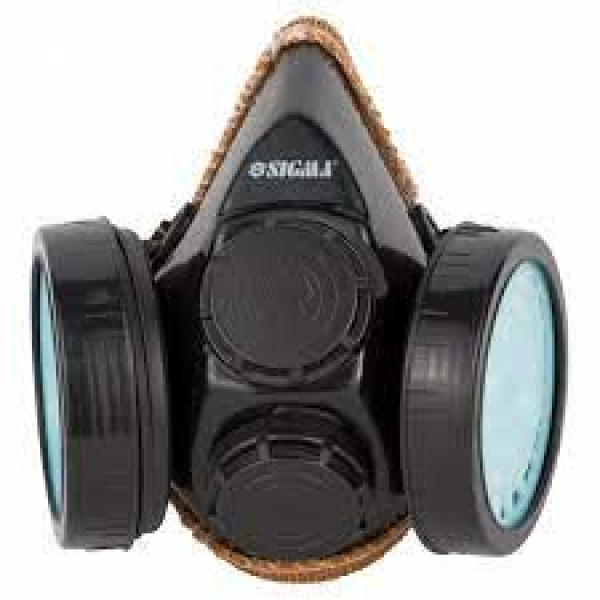 Респиратор противопылевой два клапана один картридж СИЛА Арт.9422201480301
