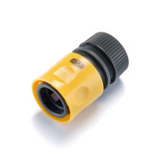 Конектор швидкоз.з аквастопом 1/2 для шланга 1/2 СИЛА Арт.551162