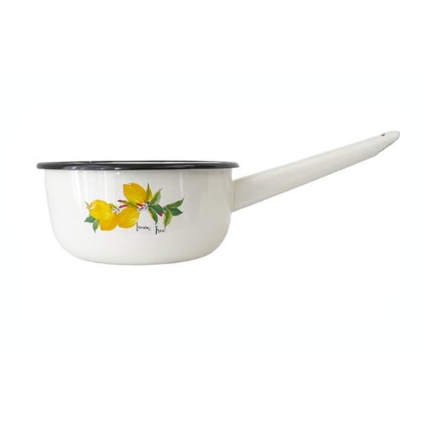 Ківш емальований 1.5л 21082/2 Лимонне дерево Арт.48052