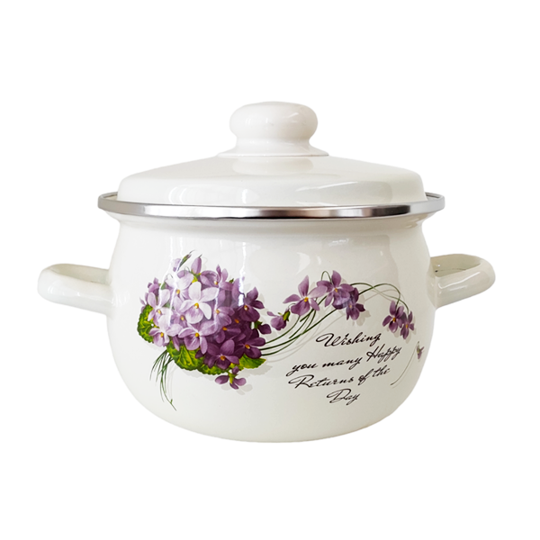 Каструля емальована 2.5л 1911/2 Віола Арт.39654