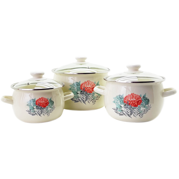 Набор эмалирований 6926 Букет гортензий молочный Арт.44893