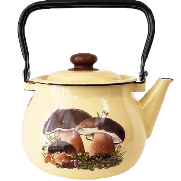 Чайник емальований 2.5л 2710/2 Гриби Арт.34920