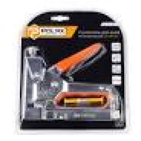 Степлер будівельний для скоб 4-14мм CHROME polax Арт.24-006