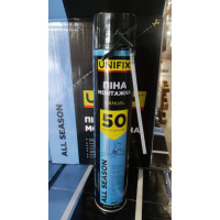 Піна ручна Всесезонна 50л 750мл UNIFIX Арт.951285