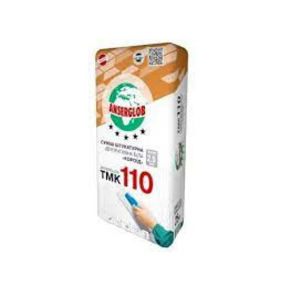 Ансерглоб ТМК-110 декоратив.штукатурка короїд 2,0мм біла 25 кг Арт.006138